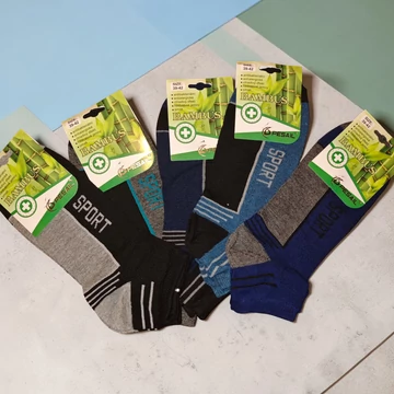 Pesail férfi Bambus titok zokni  5 pár 39-42