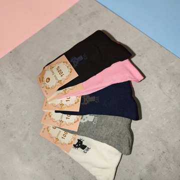 Női bokazokni 5 pár 35-38