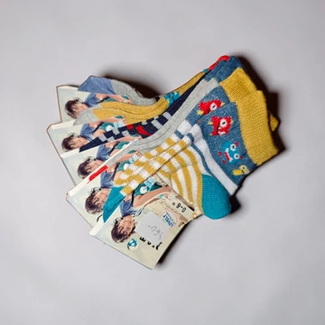 N&T gyerek tapadós zokni 0-6 hónap 5 pár