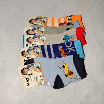 N&T gyerek tapadós zokni 12-18 hónap 5 pár