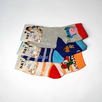 N&T gyerek tapadós zokni 18-24 3 pár