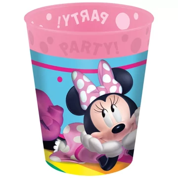 Disney Minnie mikrózható prémium műanyag pohár 250 ml