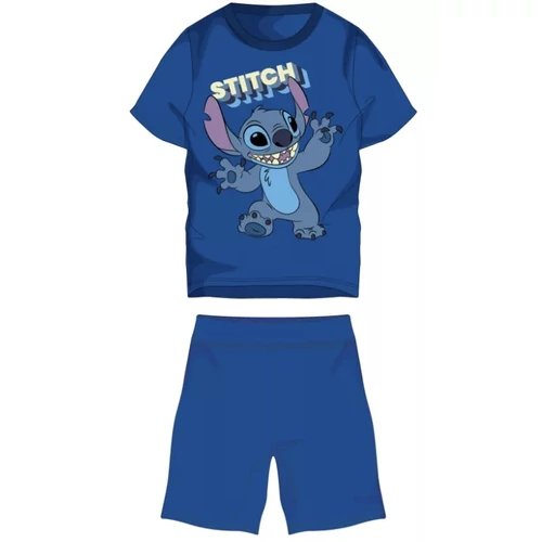 Disney Stitch pamut nyári együttes 104 cm